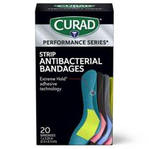 Curativos Antibacterianos Curad Performance Series 20 unidades Curativos Antibacterianos Curad Performance Series 20 unidades