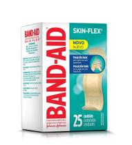 Curativos Band-Aid Skin Flex 2,2x7,0 cm Johnson & Johnson 25 Unidades Curativos Band-Aid Skin Flex 2,2x7,0 cm Johnson & Johnson 25 Unidades