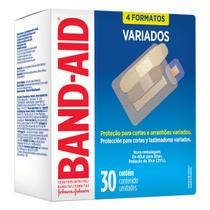 Curativos Band-Aid Variados Sortido Johnson & Johnson 30 Unidades