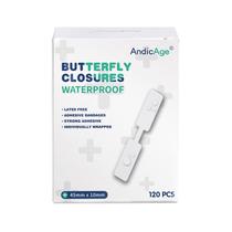 Curativos Borboleta IdealPlast 120 unidades Curativos Borboleta IdealPlast 120 unidades