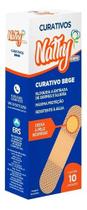 Curativos Cor Bege Pequenos Ferimentos 10 Unidades Nathy