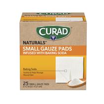 Curativos Curad Naturals Pequenas Compressas de Gaze 5x5 cm 25 unidades Curativos Curad Naturals Pequenas Compressas de Gaze 5x5 cm 25 unidades