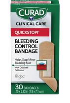 Curativos Curad QuickStop 1,9x7,1 cm Pacote com 30 Curativos Curad QuickStop 1,9x7,1 cm Pacote com 30