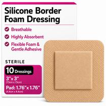 Curativos de Espuma de Silicone TenderGentle 7,5x7,5 cm 10 unidades Curativos de Espuma de Silicone TenderGentle 7,5x7,5 cm 10 unidades