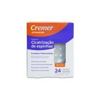 Curativos Hidrocoloide Acnes e Espinhas 24un Cremer Curativos Hidrocoloide Acnes e Espinhas 24un Cremer
