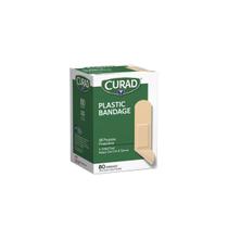 Curativos Plásticos Curad 1,9x7,6 cm Pacote com 80 Curativos Plásticos Curad 1,9x7,6 cm Pacote com 80