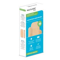 Curativos Variados - Caixa Com 30 - Multilaser Saúde - HC495