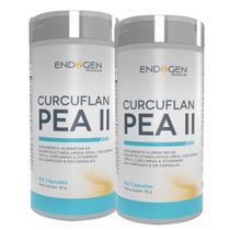 Curcuflan Pea II Palmitoiletanolamida Colágeno tipo II 60 Cápsulas DIversas Quantidades Endogen