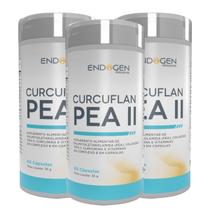 Curcuflan Pea II Palmitoiletanolamida, Colágeno tipo II 60 Cápsulas DIversas Quantidades Endogen