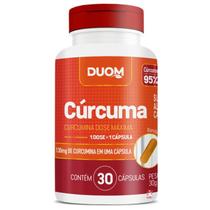 Cúrcum 130mg Dose Máxima Duom - 30 Cápsulas