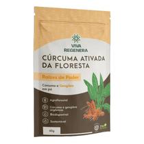 Cúrcuma Ativada Da Floresta Sem Pimenta Viva Regenera 60g