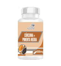 Cúrcuma com Pimenta Preta 60 cápsulas Life Natural