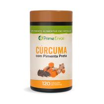 Cúrcuma Com Pimenta Preta 650mg 120cps Prime Ervas