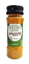 Cúrcuma Com Pimenta Preta Em Pó Orgânica Mano Velho 60G