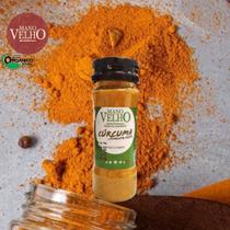 Cúrcuma Com Pimenta Preta Orgãnica 60g Mano Velho
