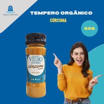 Cúrcuma Com Pimenta Preta Orgânico 60g Mano Velho