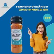 Cúrcuma Com Pimenta Preta Orgânico 60g Mano Velho