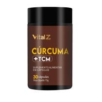 Cúrcuma com TCM ( 30 Cápsulas ) - Vital Z Cúrcuma com TCM ( 30 Cápsulas ) - Vital Z