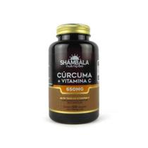 Cúrcuma Concentrada Com Vitamina C 120Cáps 650mg Shambala