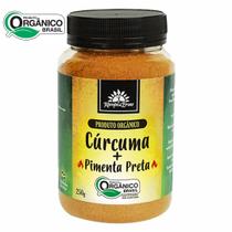 Cúrcuma e Pimenta Preta Orgânica 250g Kampo de Ervas