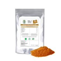 Cúrcuma em pó 500g, Raiz e Sabor Tempero Natural