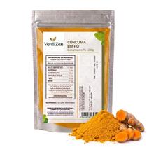 Cúrcuma Em Pó Verdizen 200g Puro E Natural Cúrcuma Em Pó Verdizen 200g Puro E Natural