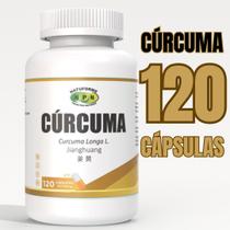 Cúrcuma Longa Pura Anti-inflamatório Natural curcuma em 120 capsulas