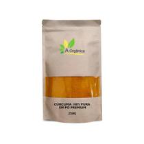 Cúrcuma Pura Em Pó Premium 250g, açafrão da terra 100 Natural, Sem Glúten, Alto Teor De Curcumina