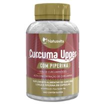 Curcuma Upper (Curcumina 95% de Curcuminóides com Piperina) - NatusVIta