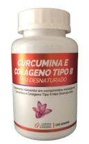 Curcumina E Colágeno Tipo Ii Desnaturado Frasco 120 - 1000Mg - Biovittas