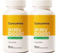 Curcumina Easy Boost 95% Curcuminoides 130mg Kit 2x 120caps