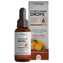 Curcumine Gotas Sabor Laranja 30ml 130mg Endogen Diversas Quantidades Entrega Rápida