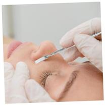 Cureta Dupla Aço Inoxidável Empurra Cutículas Manicure Cureta Dupla Aço Inoxidável Empurra Cutículas Manicure