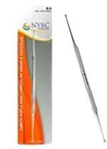 Cureta Dupla Para Limpeza De Unhas e Cutículas (14,4 CM) - CDC-144 - NYBC Cureta Dupla Para Limpeza De Unhas e Cutículas (14,4 CM) - CDC-144 - NYBC