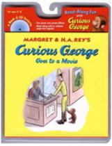 Curious George Goes To A Movie - With Audio CD - Houghton Mifflin Company