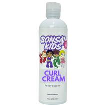 Curl Cream Bonsai Kids Hair Care 300ml para crianças e bebês Curl Cream Bonsai Kids Hair Care 300ml para crianças e bebês