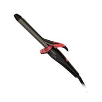 Curling Iron Taiff Curves Modelador de cabelo de titânio preto de 3/4”