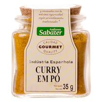 Curry Em Pó Espanhol Sabater Vidro 35g