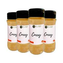 Curry Em Pó Tempero Premium Kit 4 Pote Com Dosador 70G Curry Em Pó Tempero Premium Kit 4 Pote Com Dosador 70G