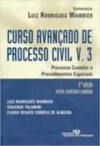 Curso avançado de processo civil v.3 - REVISTA DOS TRIBUNAIS - PONTES DE MIRANDA Curso avançado de processo civil v.3 - REVISTA DOS TRIBUNAIS - PONTES DE MIRANDA