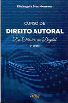 Curso de Direito Autoral - Do Clássico ao Digital - 02Ed/21 Sortido - DEL REY LIVRARIA E EDITORA