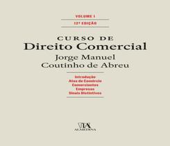 Curso de direito comercial - vol. 1 - ALMEDINA BRASIL