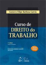 CURSO DE DIREITO DO TRABALHO - 7ª ED