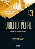 Curso de direito penal: parte especial - vol. 3 Curso de direito penal: parte especial - vol. 3