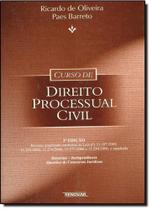 Curso de direito processual civil - RENOVAR