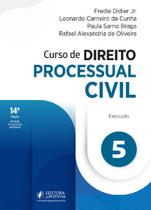 Curso De Direito Processual Civil V. 5 Execução - 14ª Edição 2024 Juspodivm