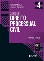Curso de Direito Processual Civil vol 4 20 Edição 2026 Juspodivm