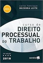 Curso De Direito Processual do Trabalho - SARAIVA (GERAL) - GRUPO SARAIVA