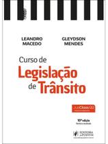 Curso de legislação de trânsito - 2026 - JUSPODIVM *