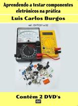 Curso em DVD aula Aprendendo a Testar Componentes Eletrônicos na Prática